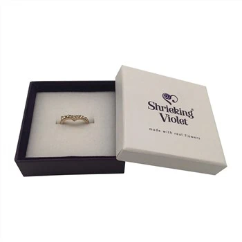 Coffret cadeau pour bagues