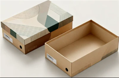 Matériaux appropriés pour la boîte à chaussures d'emballage cadeau
